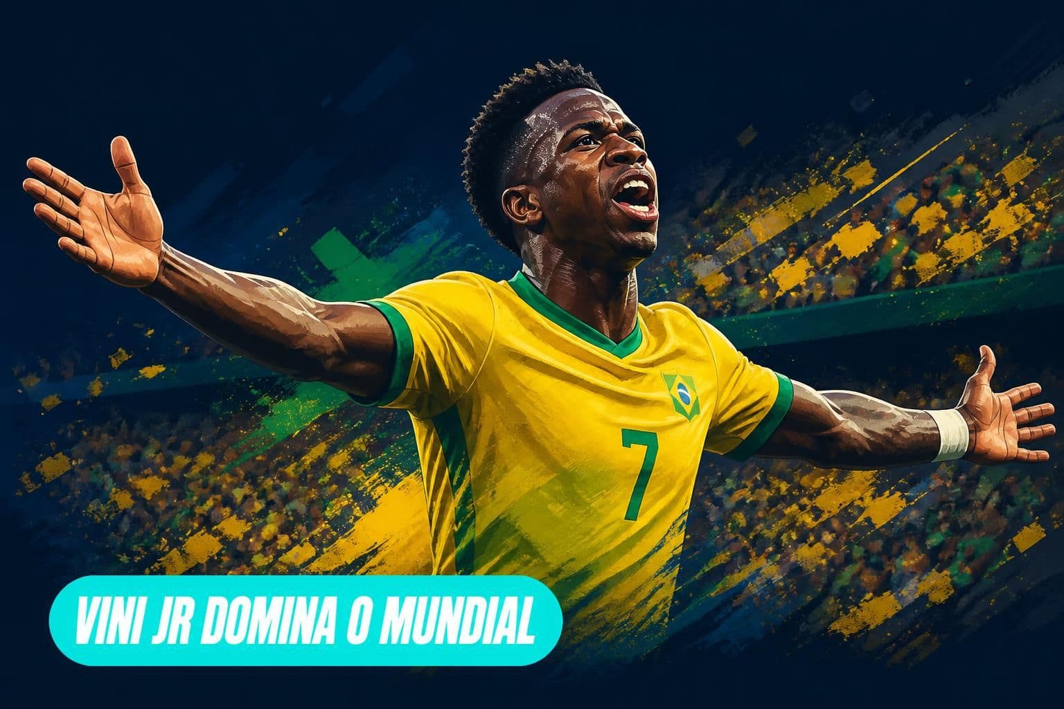 Vini Jr. brilha e entra na briga pela artilharia