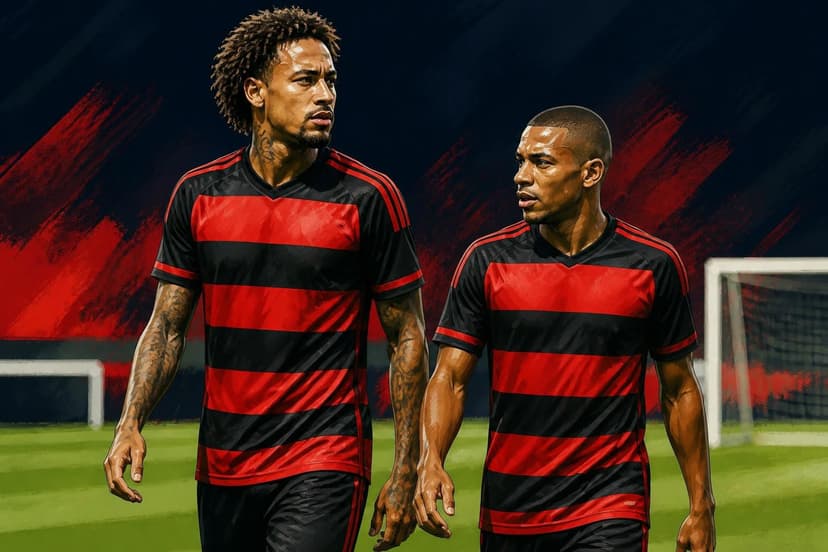 Vitão e De la Cruz voltam ao Flamengo para jogo contra o Remo