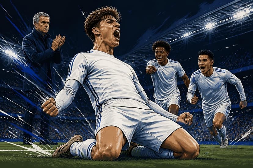 Real Madrid vence Espanyol com gol de Carlos Espí