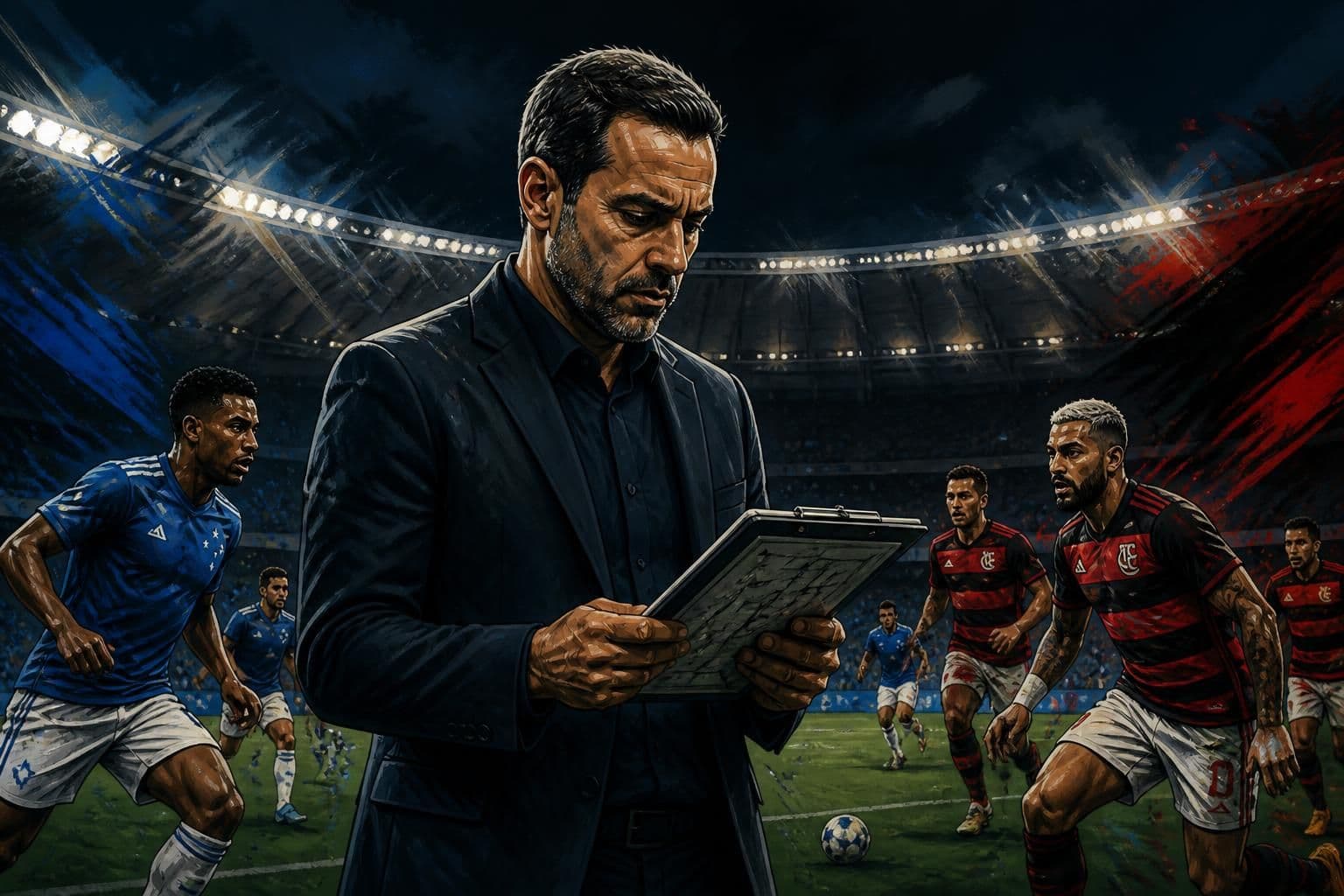 Cruzeiro define escalação para duelo contra Flamengo