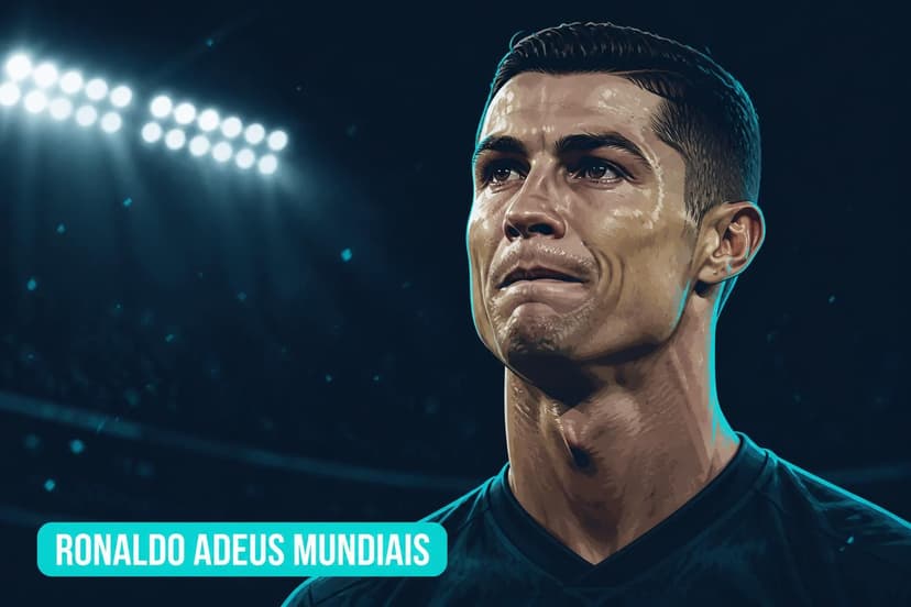 Ronaldo se despede da Copa do Mundo após eliminação