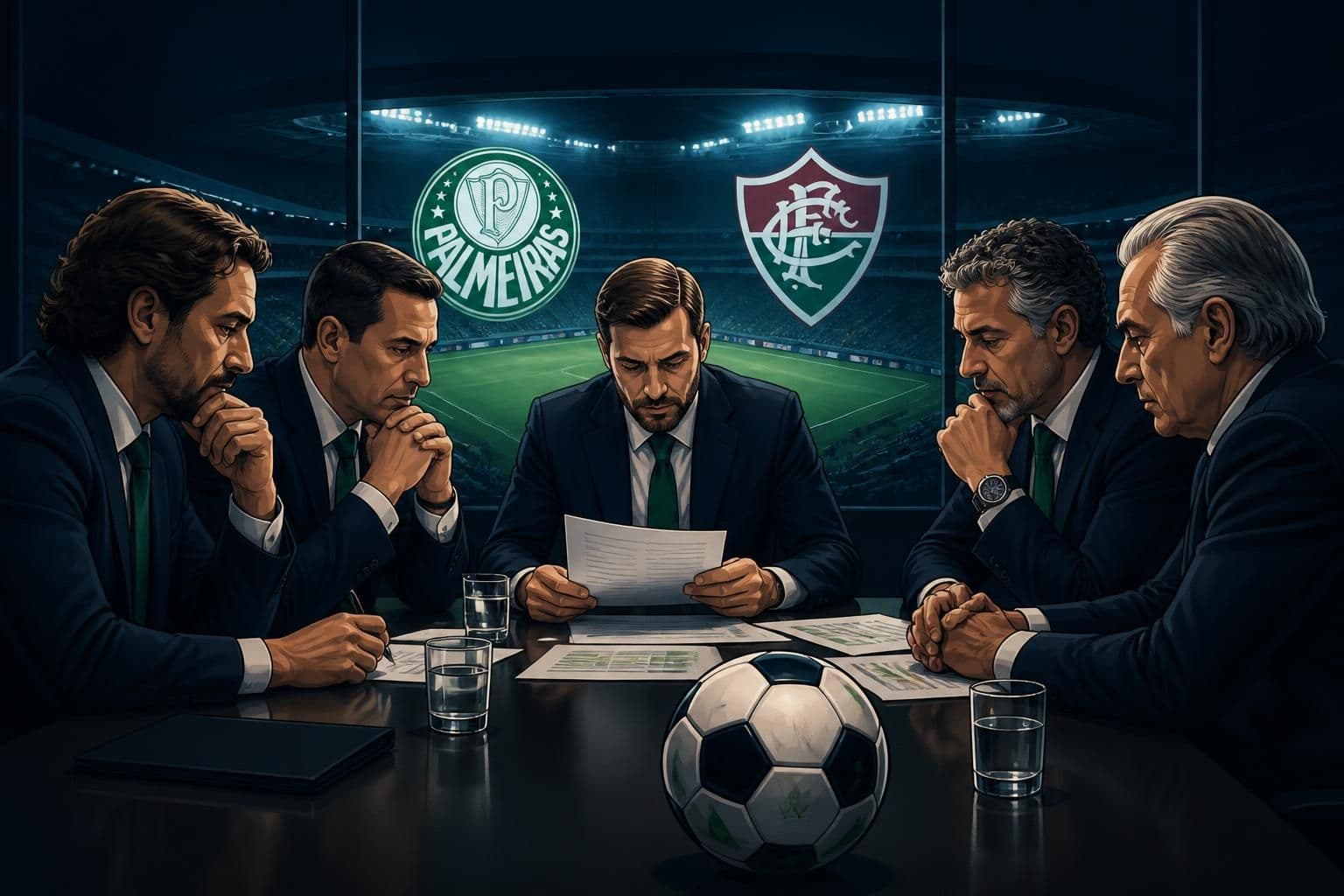 Conmebol resolve carga de visitantes em Palmeiras x Flu