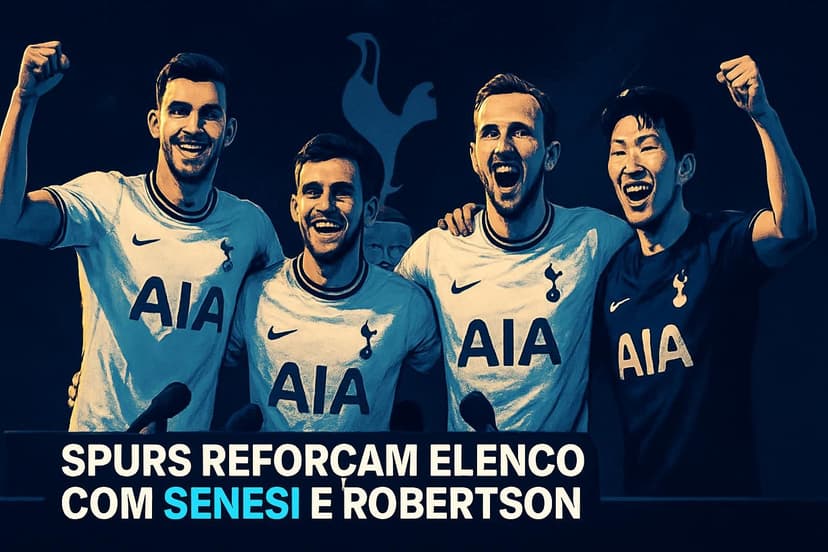 Tottenham reforça elenco: Senesi, Robertson e Savinho na mira