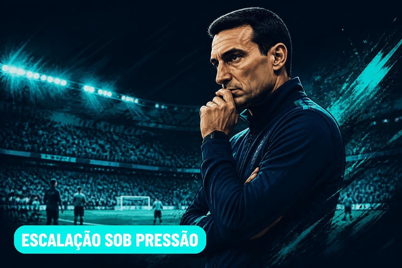 Argentina de Scaloni deve mudar contra Áustria na Copa