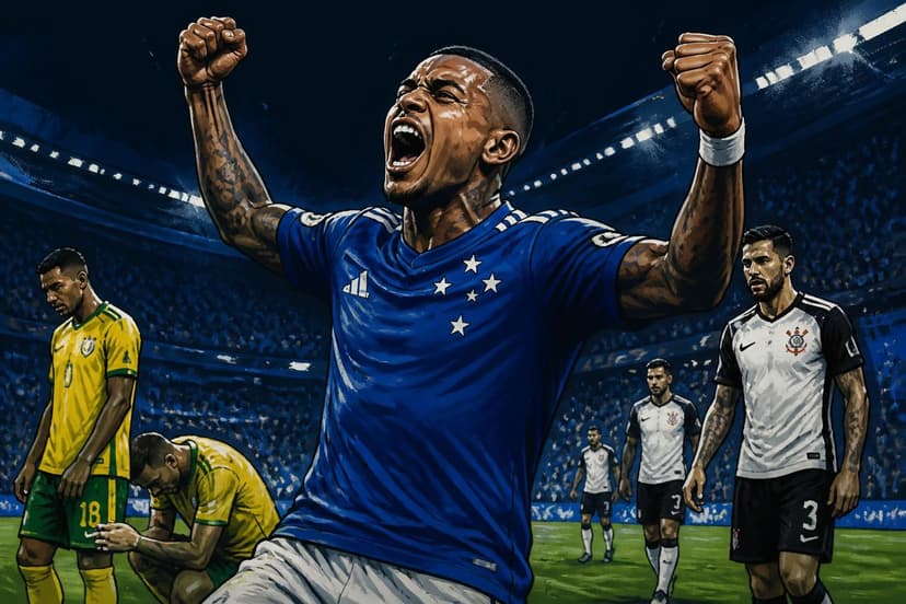 Wesley estreia com gol pelo Cruzeiro e cita Corinthians