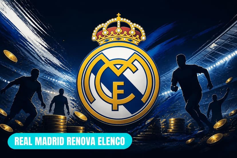 Real Madrid Vende Jogadores Esquecidos e Arrecada R$ 600 Milhões
