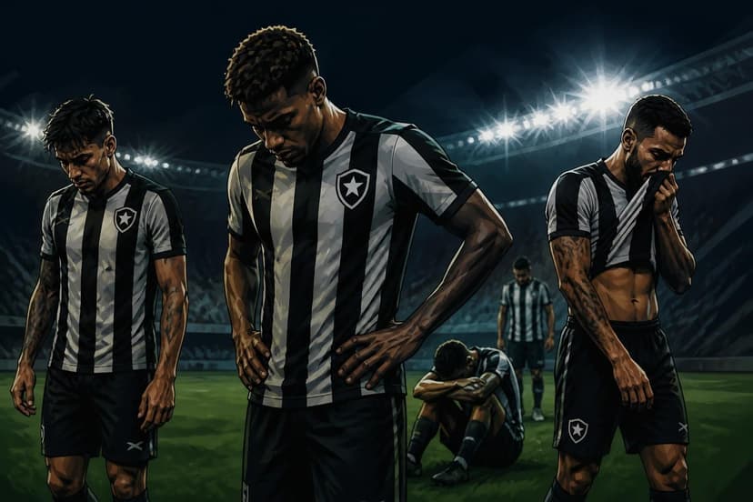 Botafogo enfrenta semana decisiva após derrota para o Vitória