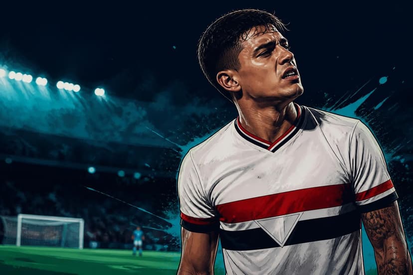 Enzo Díaz fora do São Paulo por atrasos salariais