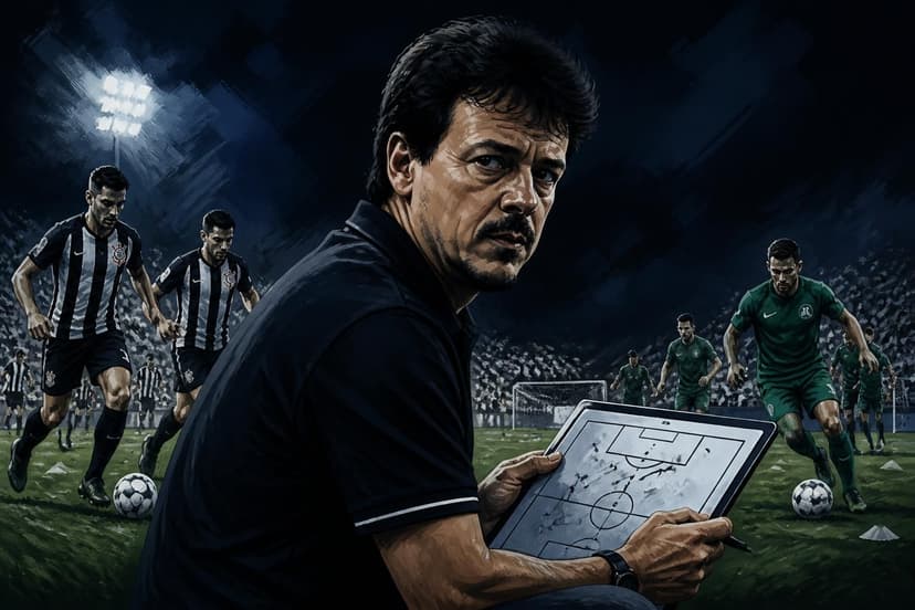 Diniz ajusta táticas do Corinthians para Chapecoense no Neo Química Arena