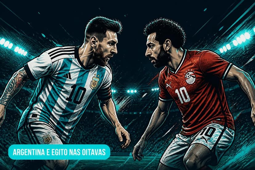 Argentina x Egito: prováveis escalações e destaques para Copa do Mundo 2026